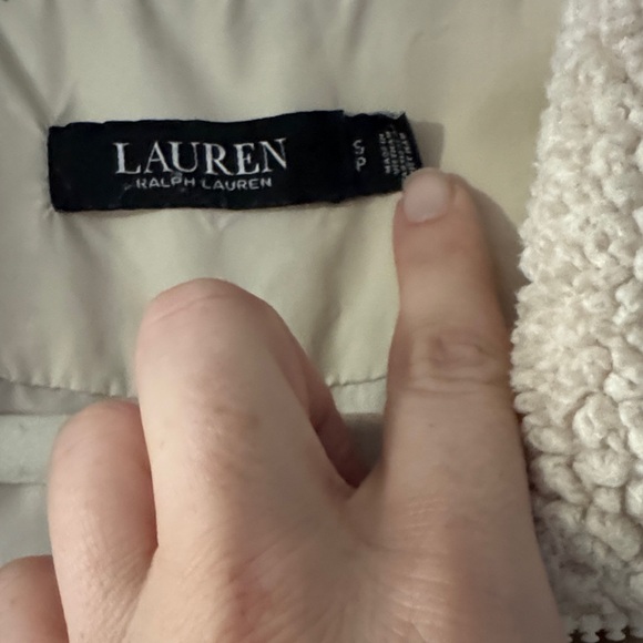 Lauren Ralph Lauren Goose Down Puffer Jacket with Sherpa Collar - Picture 2 of 12